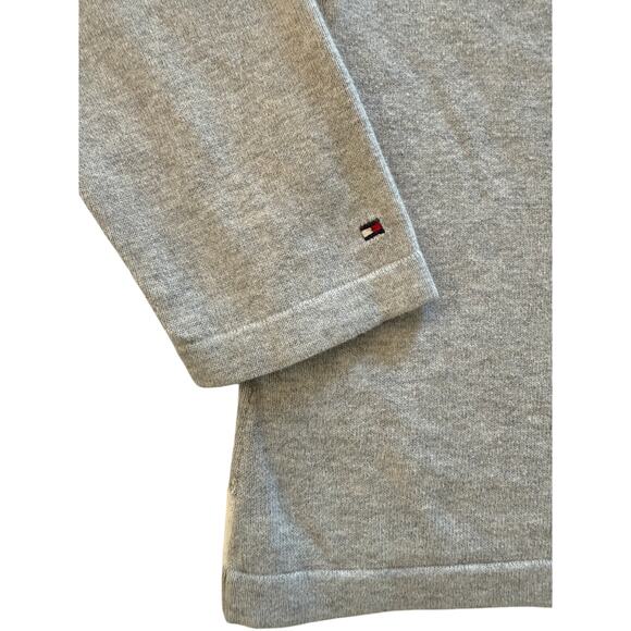 Tommy Hilfiger Sweater Gray White Argyle Diamond V-Neck Golf Preppy Womens XL - Picture 5 of 9
